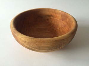 Sycamore Bowl : Number 2 : Oblique View